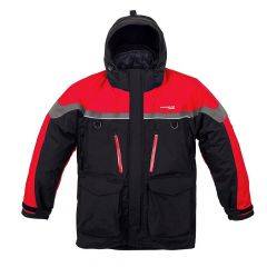 Ice Armor by Clam Extreme Weather Parka Red.Gray.Black IceArmor-1025