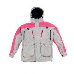 Ice Armor by Clam Womens Extreme Parka Pink/Gray IceArmor-1034-PG
