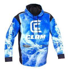 Ice Armor by Clam Clam Pro Hoody Blue.Black.White IceArmor-1214