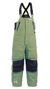 Ice Armor by Clam IA Ascent Float Bib Green.Black.Charcoal IceArmor-1272-GBC