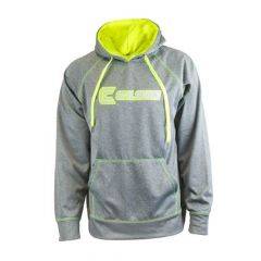 Ice Armor by Clam Clam Performance Hoodie Grey.Chartreuse IceArmor-1282-GC