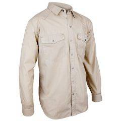 Insect Shield Pro Chambray Long Sleeve Shirt Olive LM-W1000