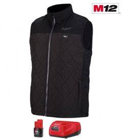 Milwaukee Tool M12 Heated Axis Vest Kit Black 303B