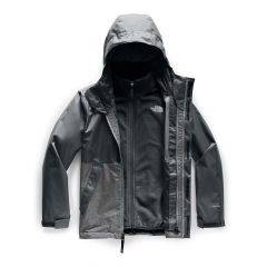 North Face Youth Boys Vortex Triclimate Jacket Asphalt Grey NF0A3NOB0C5