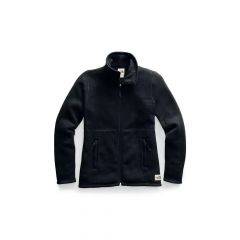 North Face Womens Crescent Full Zip  TNF Black Heather NF0A3YTEKS7