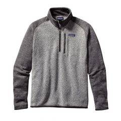 Patagonia M Better Sweater 1/4 Zip Nickel Forge Grey 25523-NKFG