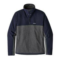 Patagonia LW Better Sweater Pullover Forge Grey/Navy Blue 26000-FGNY