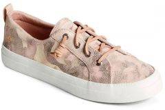 Sperry Women's Crest Vibe Leather Camo Pink STS87044