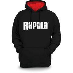 Rapala Heavy PO Hooded Sweatshirt Black/Red RSH01