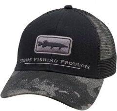 Simms Musky Icon Trucker Hat 