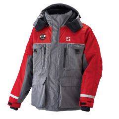 Striker Men's Ice HardWater Jacket Gray/Red 11401