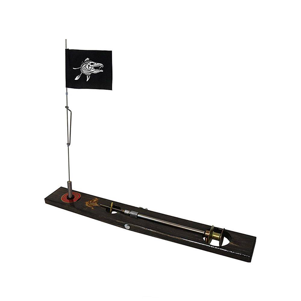 10 in. Round Tip-Up Jolly Roger by Beaver Dam Ice Fishing at Fleet