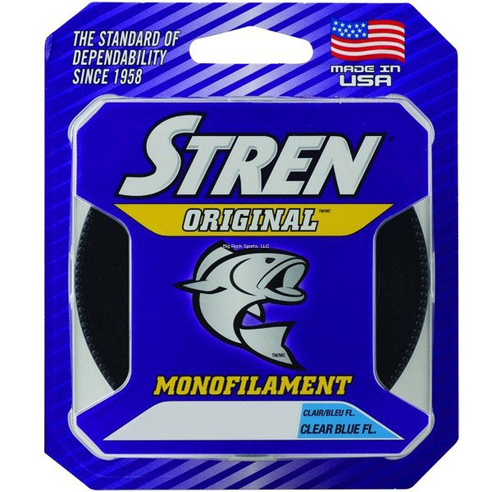 Stren SOFS12-26 042083378102 Stren Clear/Blue Fluorescent 12 Lb