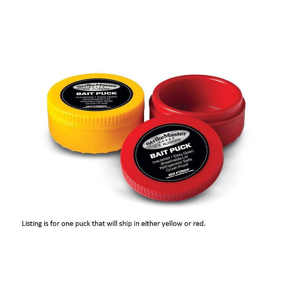  Strike Master Ice Augers Bait Puck (2 Per Pack) : Ice Fishing  : Sports & Outdoors