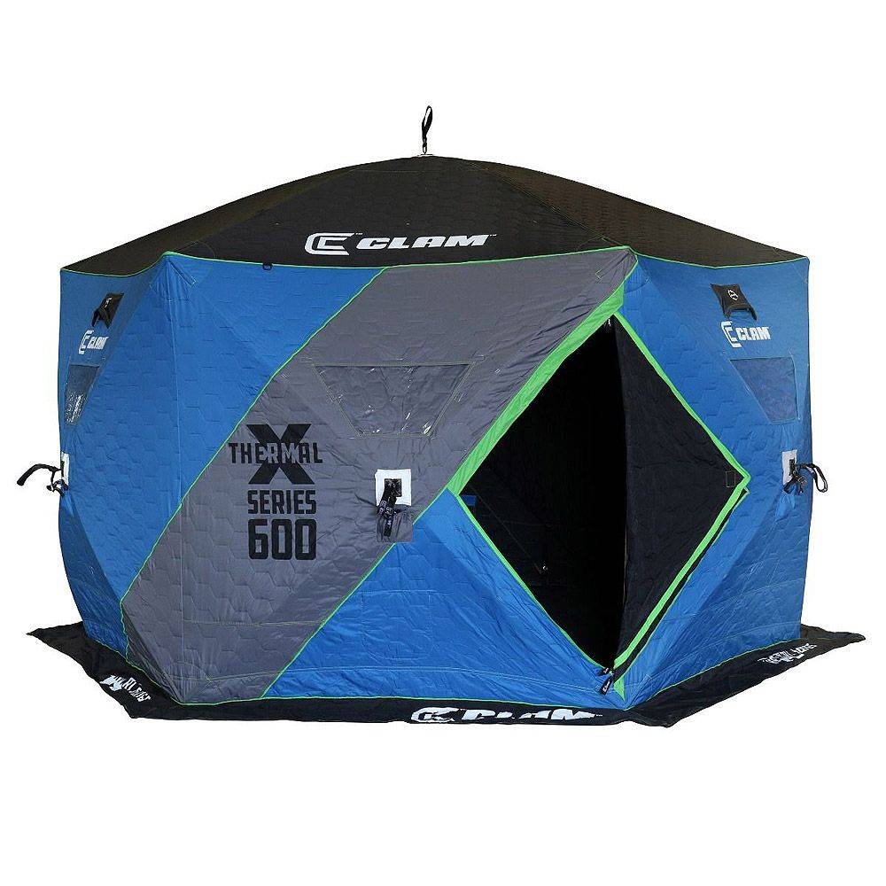Clam X600 Thermal - 6 sided Hub Shelter