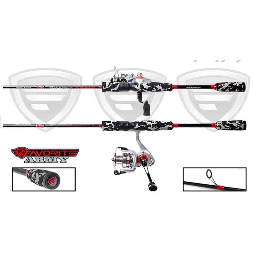 FAVORITE FISHING ARM702MH20 842424122018 Favorite Army Spinning Combo 7ft  (2pc)