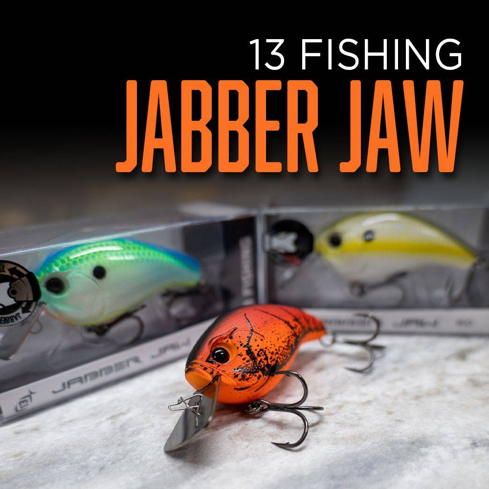 13 Fishing JJC60 13Fishing-JJC60 13 Fishing Jabber Jaw Hybrid Square Bill  1/2oz