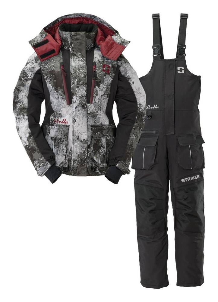 Ice Armor, Jackets & Coats, Womens Pinkblack Ice Armor Lift Ice  Fishingcold Weather Jacket Bibs Suit