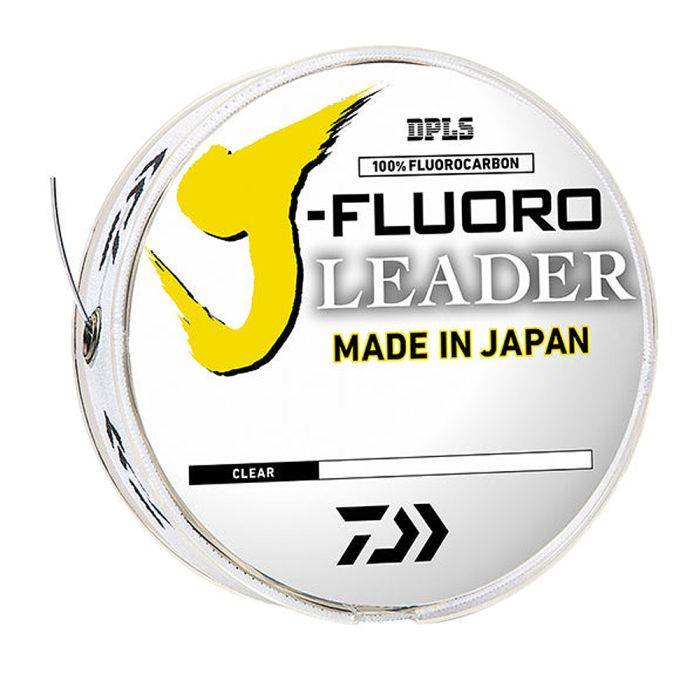 Daiwa J-Fluoro Fluorocarbon Leader 4 Pound - 100 Yards