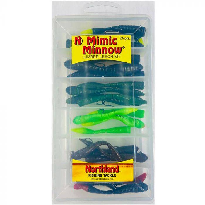 Northland Fishing Tackle MMLLK-24 084948786677 Mimic Minnow Limber Leech Kit