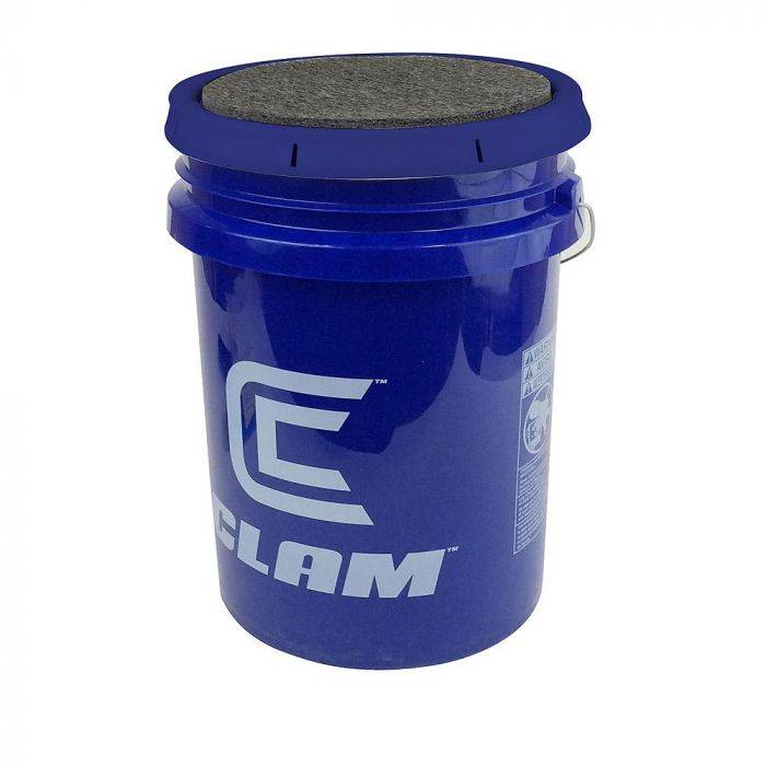Clam 10156 719921101566 Clam 6 Gallon Bucket with Lid 10156