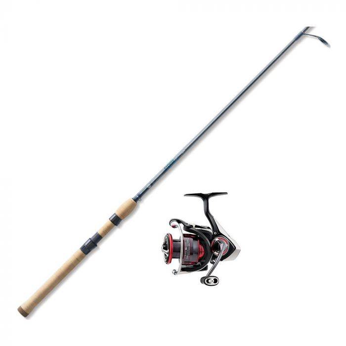 St. Croix AVS66MF-FGLT2500D-XH 400042882099 Avid 6ft 6in MF Spinning Rod  with Daiwa Fuego LT 2500D-XH Combo 0 Separately Fixed