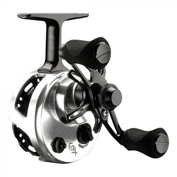 13 Fishing 60612015-RH 819065013746 13 Fishing Black Betty 6061 Ice Reel  Right Hand 60612015-RH