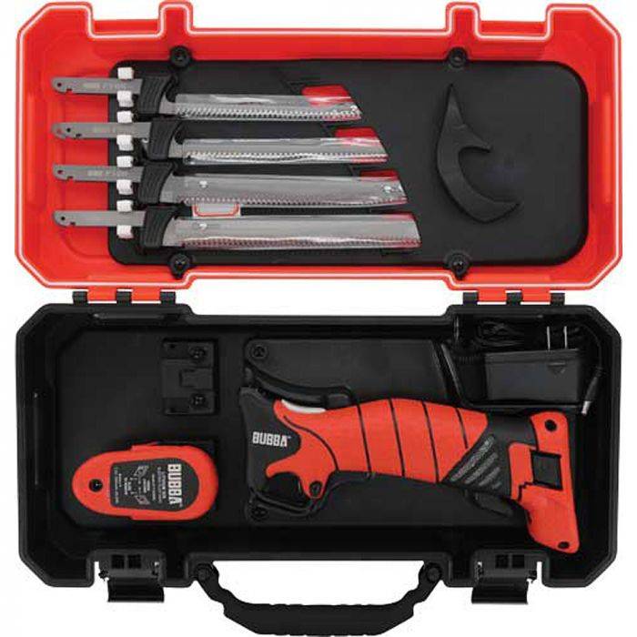 Bubba Blade 1095705 Lithium Ion Electric Fillet Knife Kit - Red