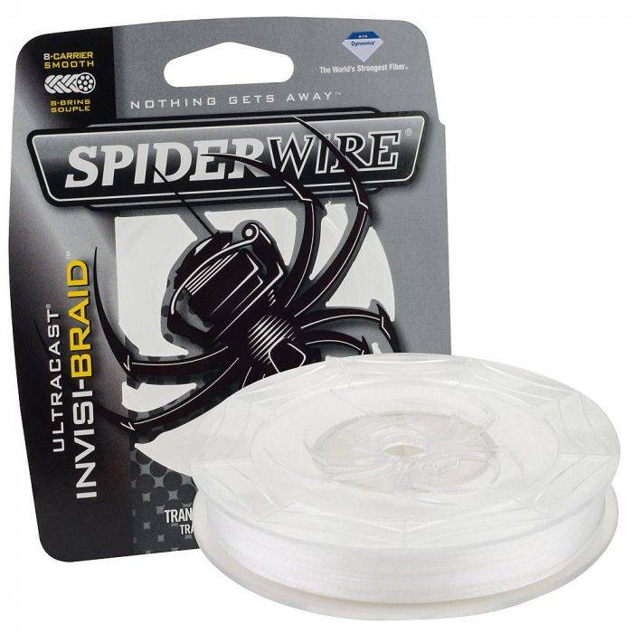 Spiderwire SCUC65IB-125 022021600182 Spiderwire UltraCast Invisi-Braid 65lb  125yd Trans SCUC65IB-125