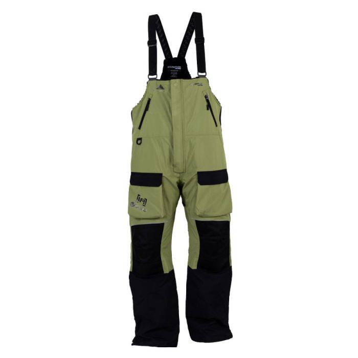 Ice Armor by Clam 1789 IceArmorbyClam-1789 Men's Delta Float Bib Green ...