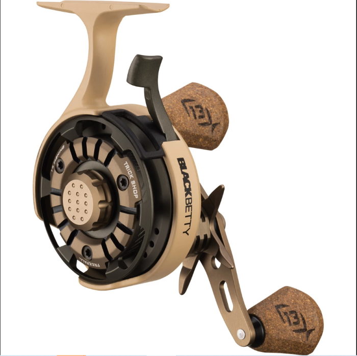 13 Fishing FreeFall Carbon Inline Ice Fishing Reel, 44% OFF