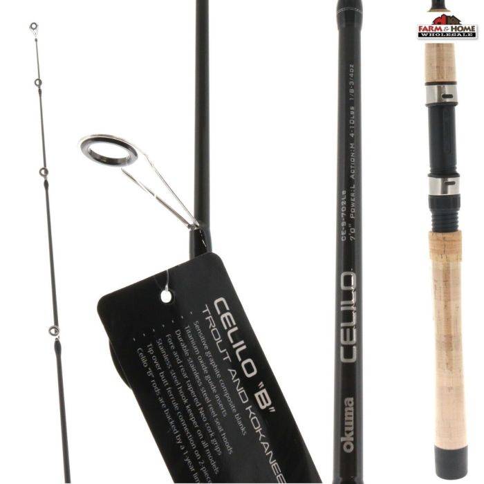 Okuma Fishing Tackle CE-S-702Lb 840083418152 Okuma Fishing Tackle Celilo  Trout b Series 7