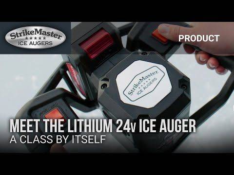 StrikeMaster Lithium 24v Lite-Flite Ice Auger 8