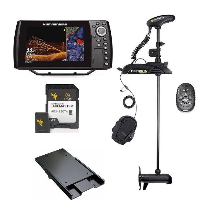 Minn Kota T80-H7-MDI MinnKota-Humminbird-T80-H7-MDI Terrova 80 Micro Helix 7  MDI Bundle 0 Separately Fixed