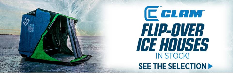 Clam Ice Fishing Houses - Reeds Family Outdoor Outfitters